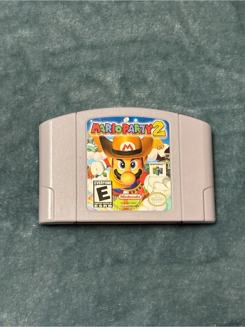 Nintendo Mario Party 2 N64 Game Cartridge game